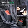 Premium Pet Car Seat Cover Protector Mat, 2 Layers Oxford Waterproof Fabric Car Seat Cover for Pets, Black