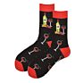 Premium Women Free Size Cute Socks Ins Name Socks Ladies Cotton Desginer Socks