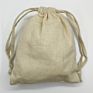 cheap price cotton muslin drawstring pouch bag in stock