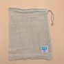 Price Eco Friendly Organic Cotton Mesh Bag Natural Color No Waste Reusable Cotton Drawstring Mesh Bags for Fruit