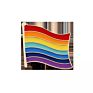 Pride Rainbow Flags Brooch Intersex Enamel Pins Heart Gay Brooches Metal Pin Badge