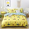 Print Polyester Four-Piece Bedding Set 161