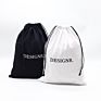 Printed Cotton Drawstring Dust Bag for Shoe Handbag Large Packaging Linen Shopping Promotion Cotton Shoe Pouch