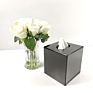 Printed Flowers Acrylic Tissue Box