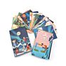 Printed Kids Partner Yoga Card Game Deck
