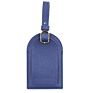 Printed Wedding Favor Logo Saffiano Travel Airline Suitcase Blank Personalized Name Tags Strap Pu Leather Luggage Tag