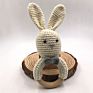 Product Wooden Crochet Hand Shake Ring Bell Toy Baby Rattle for 6~48 Months Baby