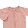 Professional of Comfortable Unisex Baby Pajamas with Zipper Spandex Bamboo Fiber Baby Romper