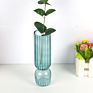 Professional Vertical Grain Straight Cylinder Glass Vase for Flowers
