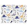 Promotion Dinosaur Cartoon Printed Toddler Pillowcases 100% Woven Cotton Travel Envelope Baby Kids Pillow Cover