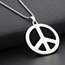 Promotion Items Word Peace Pendant Peace Sign Necklace