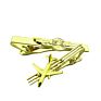 Promotions Airplane Tie Bar Souvenir Plane Design Tie Clips Tie Bar