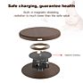 Psda Bamboo Fast Charging 10W Qi Wireless Charger Pad Walnut Docking Station Holder Stand Mciro Port for Iphone for Samsung S20