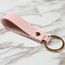 Pu Leather Keychain Business Gift Car Auto Key Strap Waist Wallet Keyrings