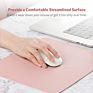 Pu Leather Mouse Pad Laptop Computer Desk Mat Home Office Waterproof Anti-Slip Modern Keyboard Mice Pad Writing Mat