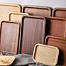 Pure Black Walnut Serving Tray in Hotel or Home