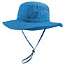 Pure Grey Khaki Blue Wide Brim Fishing Caps Upf50+ Army Green outside Sports Bonnie Bucket Sun Beach Hats for Kids Youth Adult