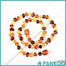 Pure Natural Baltic Amber Beaded Teething Necklace for Baby