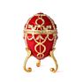 Qifu Small Jewelry Box Enamel Painting Variety of Styles Metal Jewelry Box