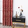 Qinuo Home 52"X84" Rod Pocket Paisley Jacquard Curtains for Bedroom Thermal Insulated Room Darkening Window Treatments