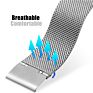 Quick Release Milanese Loop Stainless Steel Mesh Watch Band Strap Bracelet for 14/16/18/20/22/Mm Watch