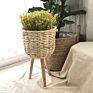 Rattan Plant Stand Plant Rattan Plant Stands Planters Basket Stand for Home Decor