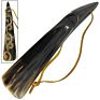 Real Natural Buffalo Shoehorn/ Horn Shoehorn with Logo Engraved from India