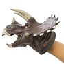 Realistic Pvc Tyrannosaurus Rex Head Simulation Dinosaur Hand Puppets Toys for Kids Dinosaur Model with Sound and Movable Mouth