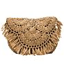 Rectangle Beach Rattan Straw Bag Woven Rattan Bags for Women Girls