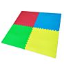 Red Yellow Blue Green Colorful Eva Foam Free Puzzle Floor Mats for Exercising Room