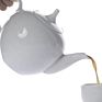 Reliable Hotel Porcelain Teapots, Style Cetering Ceramic Tea Pot/