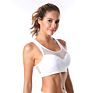 Removable Pads Women Back Front Mesh Sports Bra Wireless Ladies Gym Yoga Fitness Workout Sports Bra Women