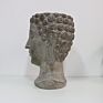 Resin Buddha Face Planters Garden Flower Pot Buddhism Plant Pots