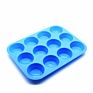 Reusable Silicone Cupcake Baking Pan Bpa Free Cupcake Silicone Molder Non Sticky 12 Cup Silicone Muffin Pan
