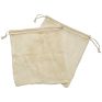 Reusable Washable 100% Nature Cotton Small Mesh Cleaning Laundry Bag with Customized Logo