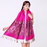 Reversible Paisley Pashmina Shawl Wrap Elegant Colors Scarf