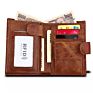 Rfid Blocking Card Holder&Wallet Crazy Horse Leather Wallet for Men