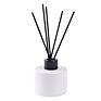 Round 100Ml Black and White Color Reed Diffuser Glass Bottle