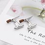round Silk Knot Cufflinks Double Ball Silk Knot Cufflink