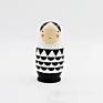 Russian Blank Matryoshka Dolls Toys Wooden Nesting Dolls Crafts Toys for Children Birthday Gift