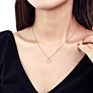 S925 Sterling Silver 12 Constellations Pendant Necklace Zodiac Sign Jewellery Gift for Women Girlfriend Couple