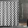 Sales Fabric Waterproof Luxury Shower Curtains Set and Rugs for Bathroom Shower Room