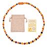 Sales Shinning Finish Natural Baltic Amber Baby Jewelry Wholesales Baby Toy Teething Necklace