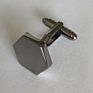 Sell 4 Colors Avaliable Brass Hexagon Cufflinks for Men