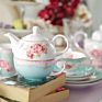 Set Creative Design Ceramic Integrated Teapot Cups & Saucers Top Wedding Gift Coffee & Tea Sets