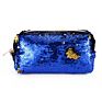 Shiny Reversible Mermaid Sequin Makeup Pouch Double Color Glitter Paillette Cosmetic Clutch Bag