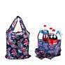 Shopping Bag with Zipper,T-Shirt Shopping Bag,Reusable Bags Eco Shopping