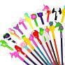 Silicone Pop Pencil Topper Pop Pen Cap Fidget Toys for Scholl