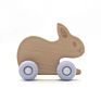 Silicone Wooden Wheel Toys