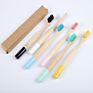 Simple Eco-Friendly Bamboo Toothbrush Ultra Fine Personalised Kids Bamboo Toothbrush